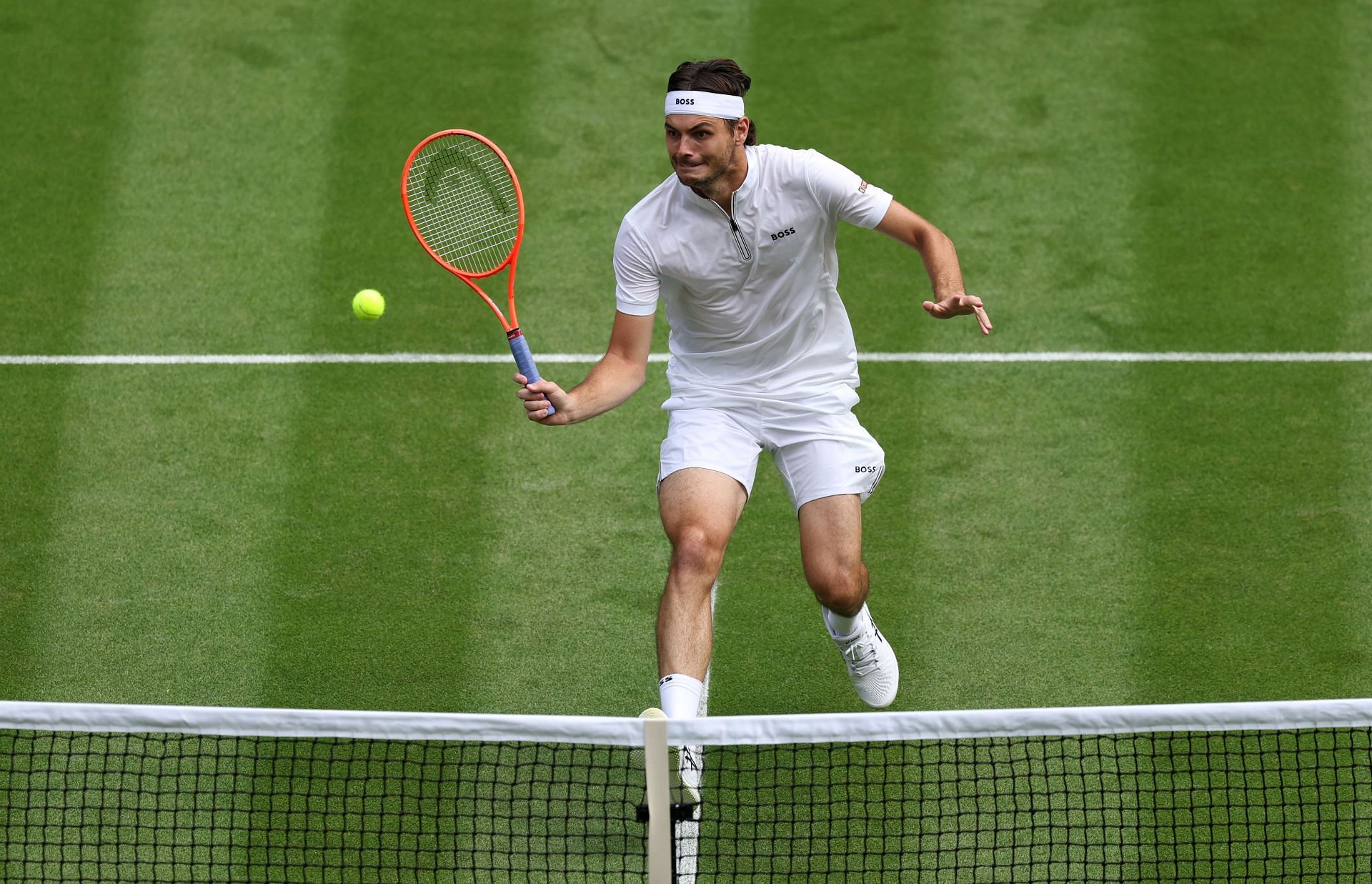 Taylor Fritz at Wimbledon 2025. (Photo: Getty)